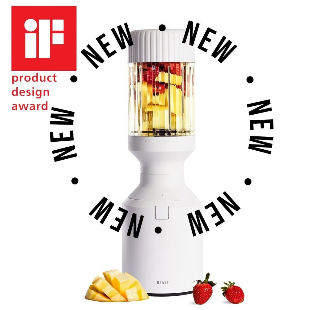 NEW Beast MEGA 1200 Blender- Cloud White 1200W Professional B12 NWT SEALED $241